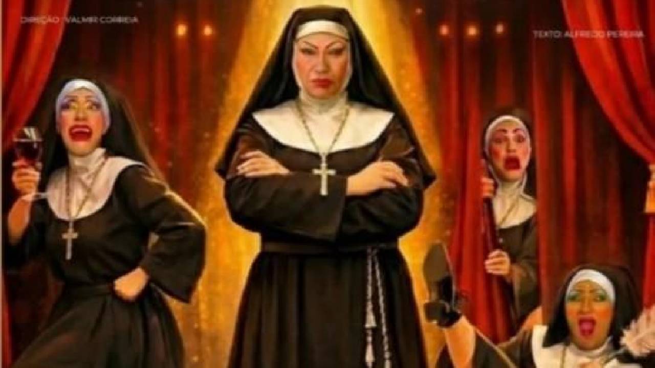 'AS FREIRAS' É OPÇÃO PARA DAR BOAS GARGALHADAS NESTE DOMINGO NO TEATRO LIMA PENANTE