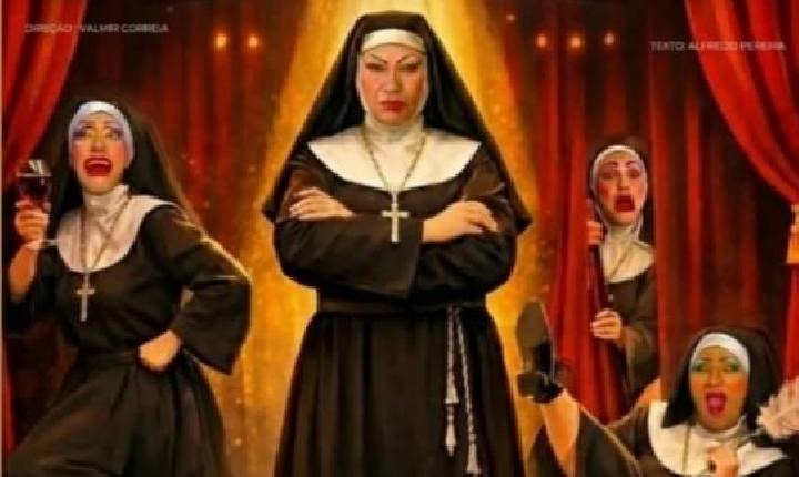 'AS FREIRAS' É OPÇÃO PARA DAR BOAS GARGALHADAS NESTE DOMINGO NO TEATRO LIMA PENANTE