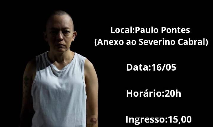 DIOGO TARGINO FAZ APRESENTAÇÃO ÚNICA DE 'AS LUAS EM MIM' NO PRÓXIMO DIA 16 EM CAMPINA GRANDE