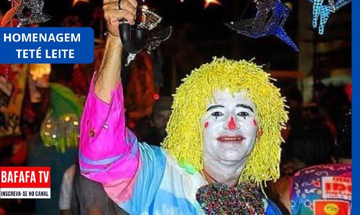 MORRE O ARTISTA VISUAL TETÉ LEITE