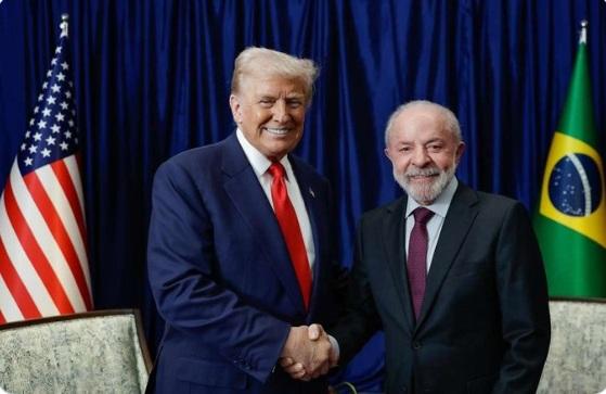 Após encontro com Trump, Lula diz que equipes vão se reunir imediatamente para tratar de tarifas