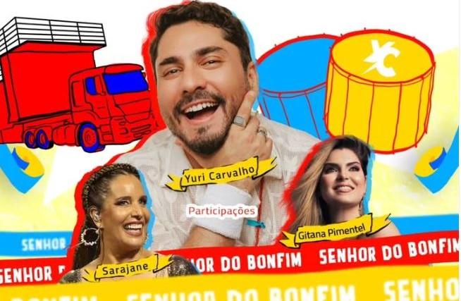 YURI CARVALHO GRAVA O DVD 'AXÉ DO YURI' COM SHOW NA AV. GAL. OSÓRIO EM JOÃO PESSOA NESTE SÁBADO. É DE GRAÇA!
