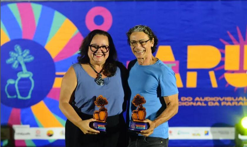 INGRID TRIGUEIRO E LUIZ CARLOS VASCONCELOS VENCEM COMO MELHOR ATRIZ E MELHOR ATOR DE CURTA-METRAGEM NO 20º FESTARUANDA