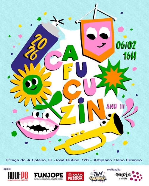 BLOCO 'CAFUÇUZIN' PROMETE FOLIA E BREGA PARA OS CAFUÇUS MIRINS NA PRAÇA DO ALTIPLANO NESTA SEXTA