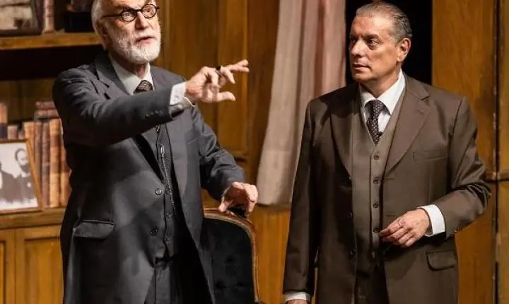 'A ÚLTIMA SESSÃO DE FREUD' ESTÁ NESTE SÁBADO E DOMINGO NO TEATRO PAULO PONTES, EM JOÃO PESSOA