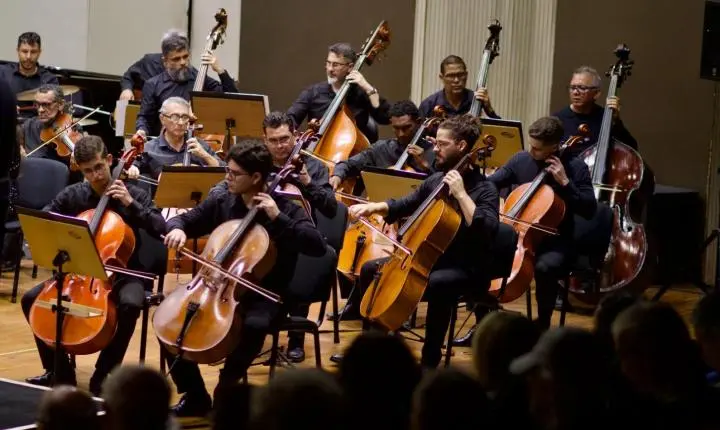 CONCERTO DA ORQUESTRA SINFÔNICA DA PARAÍBA TRAZ OBRAS DE BRASILEIROS E SOLOS DE VIOLINO E VIOLA NESTA QUINTA 
