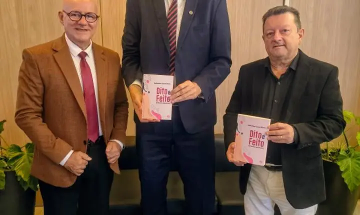 JUIZ ADHAILTON LACET PORTO LANÇA LIVRO DE CRÔNICAS NESTA 5ª EM JOÃO PESSOA