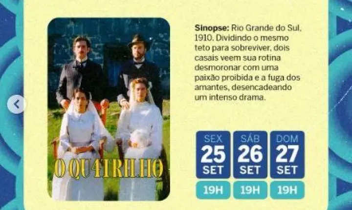 VEJA A PROGRAMAÇÃO DO CINEMA PASSEIO PARA SETEMBRO E SE PROGRAME PARA ASSISTIR FILMES DE GRAÇA! 