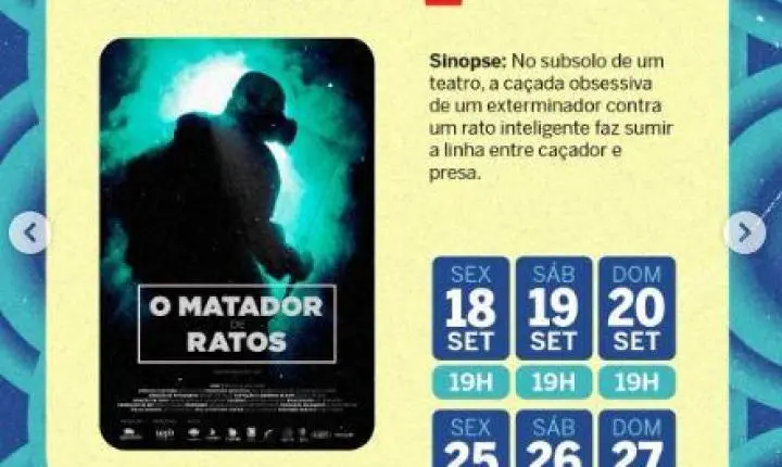 VEJA A PROGRAMAÇÃO DO CINEMA PASSEIO PARA SETEMBRO E SE PROGRAME PARA ASSISTIR FILMES DE GRAÇA! 