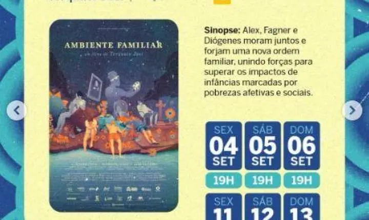 VEJA A PROGRAMAÇÃO DO CINEMA PASSEIO PARA SETEMBRO E SE PROGRAME PARA ASSISTIR FILMES DE GRAÇA! 