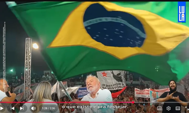 VEJA O CLIPE DO ÚLTIMO PROGRAMA ELEITORAL DE LULA EM 2026; EMOCIONANTE!